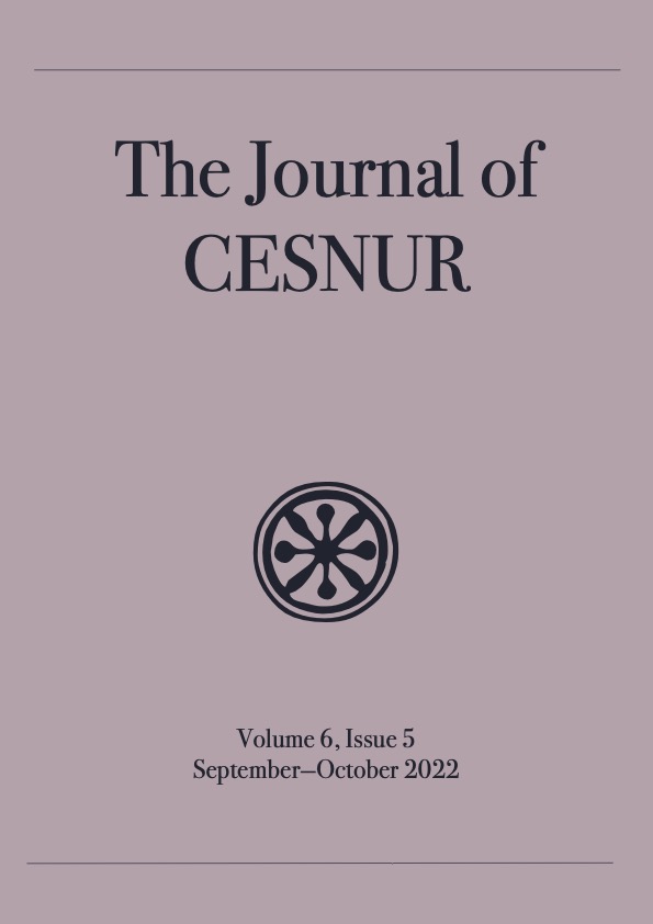 The Journal of Cesnur Volume 6 Issue 5 cover