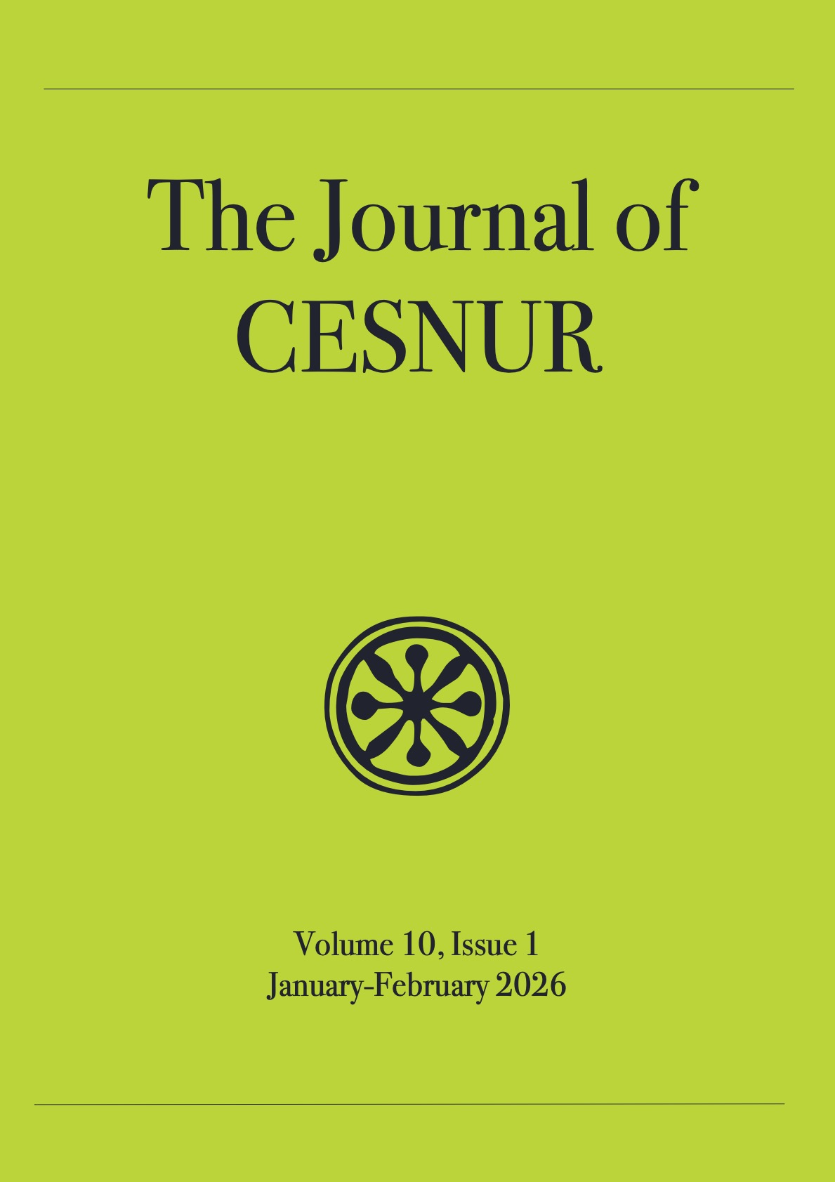 The Journal of Cesnur Volume 10 Issue 1 cover